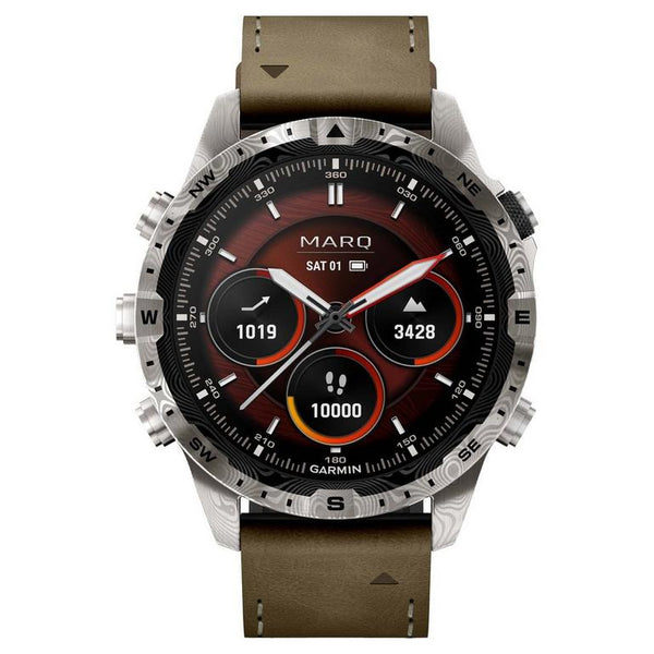 Garmin MARQ Adventurer (Gen 2) Damascus Steel Edition 46mm Smartwatch £2,800