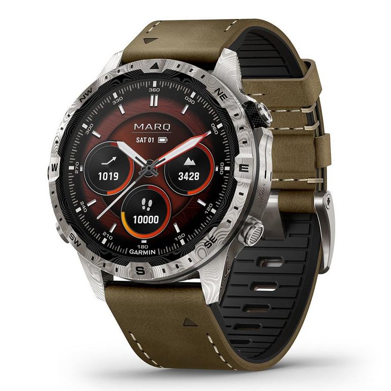 Garmin MARQ Adventurer (Gen 2) Damascus Steel Edition 46mm Smartwatch £2,800