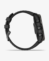 Garmin EPIX 2 PRO Zafiro 51 mm Titanio DLC gris carbón correa negro