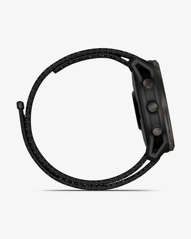 Garmin Enduro 3 Zafiro Solar 51 mm Titanio gris carbón correa negro
