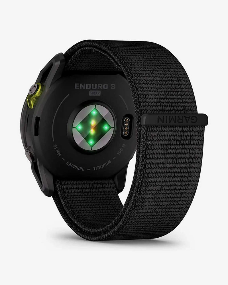 Garmin Enduro 3 Zafiro Solar 51 mm Titanio gris carbón correa negro