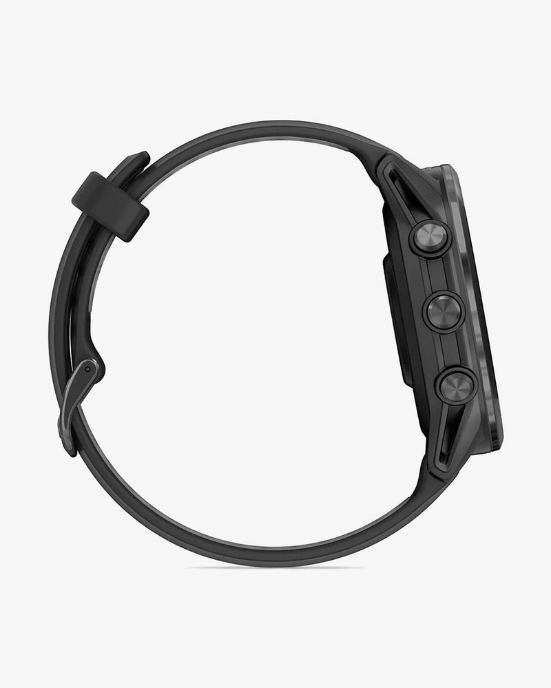 Garmin Forerunner 970 gris oscuro correa negro