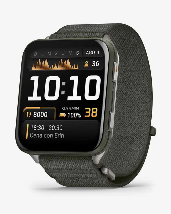 Garmin Venu X1 verde correa verde