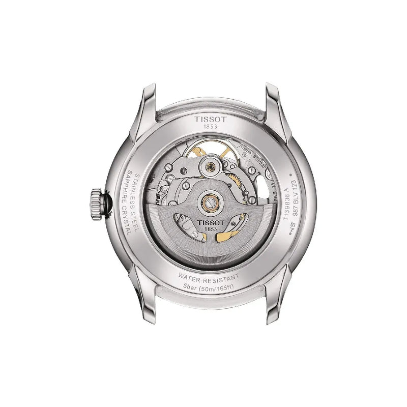 Reloj Tissot T-Classic T1398361104800 Chemin Des Tourelles Squelette